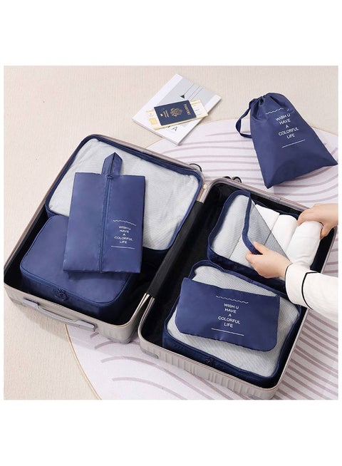 7 Set Packing Cubes for Suitcases, Travel Essentials for Carry on