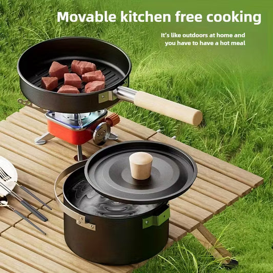 Movable kitchen free cooking for camping