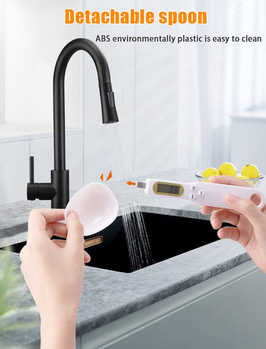 kitchen electronic weighing spoon with display 500g