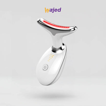 Electric Face and Neck Massager & Glamour Retinol Eye Serum Firming Collagen Anti-Aging Moisturizing