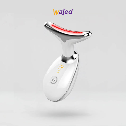 Electric Face and Neck Massager & Glamour Retinol Eye Serum Firming Collagen Anti-Aging Moisturizing