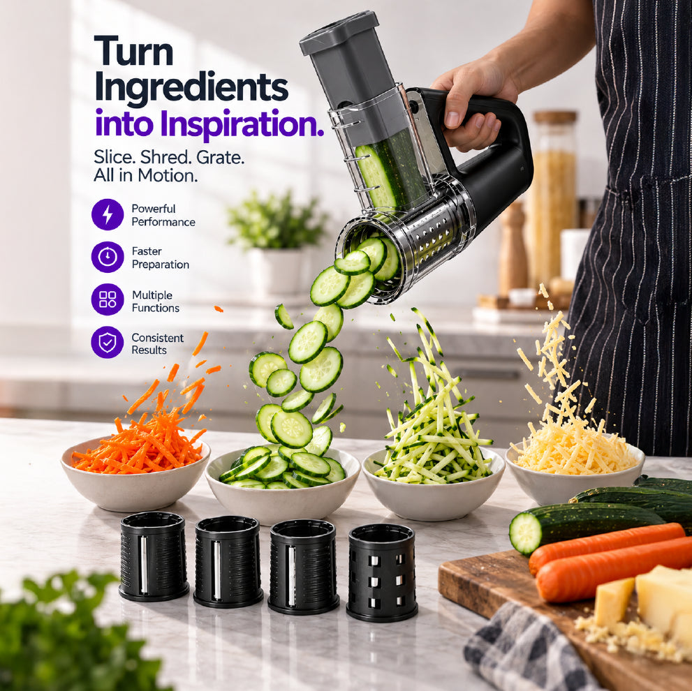 4-in-1 Rechargeable Vegetable Chopper