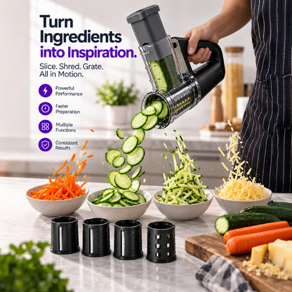 4-in-1 Rechargeable Vegetable Chopper
