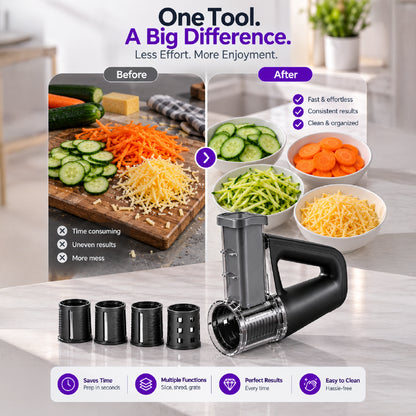 4-in-1 Rechargeable Vegetable Chopper