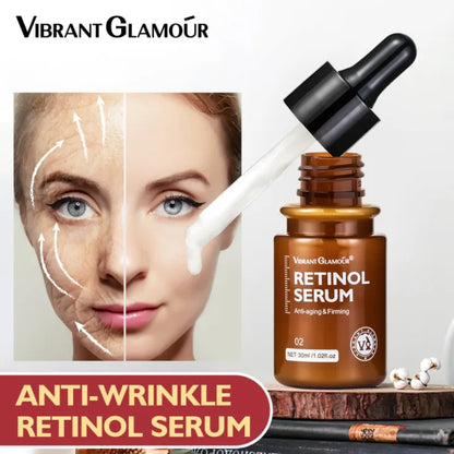 Electric Face and Neck Massager & Glamour Retinol Eye Serum Firming Collagen Anti-Aging Moisturizing