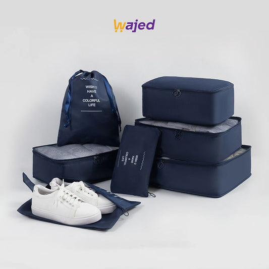 7 Set Packing Cubes for Suitcases, Travel Essentials for Carry on