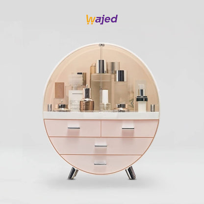 Irovami Makeup Organizer, Large Capacity Makeup Organizer Cosmetics Display