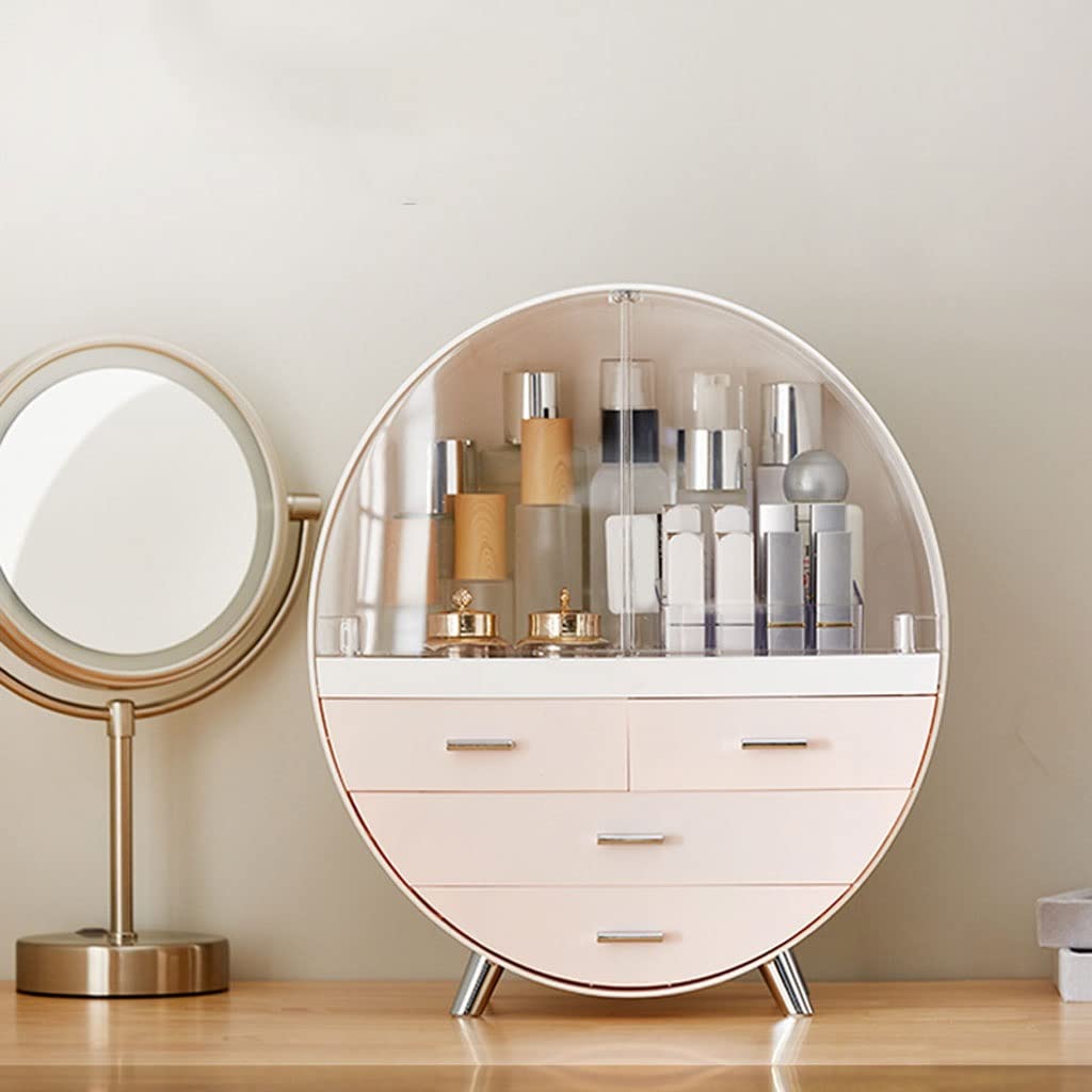 Irovami Makeup Organizer, Large Capacity Makeup Organizer Cosmetics Display