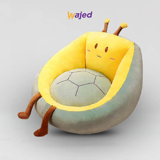 Cartoon Animal Solid Cushion Cotton Soft Pack Office 45x30cm