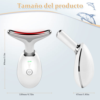 Electric Face and Neck Massager & Glamour Retinol Eye Serum Firming Collagen Anti-Aging Moisturizing