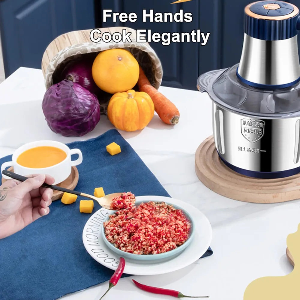 3×1 Kitchen Blender & Meat Grinder