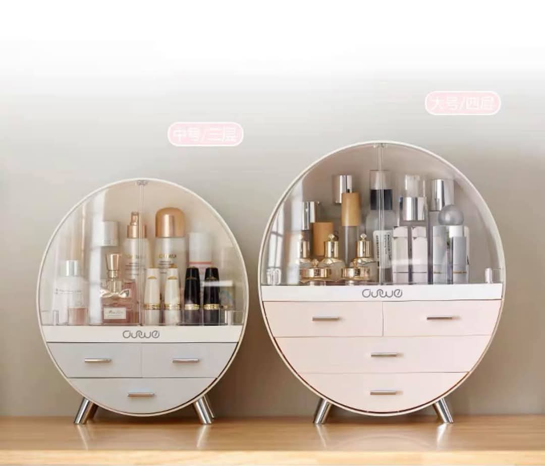 Irovami Makeup Organizer, Large Capacity Makeup Organizer Cosmetics Display