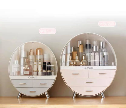 Irovami Makeup Organizer, Large Capacity Makeup Organizer Cosmetics Display