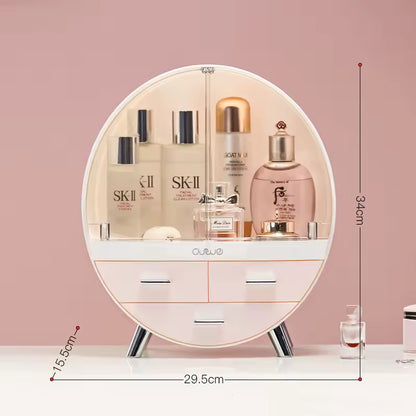 Irovami Makeup Organizer, Large Capacity Makeup Organizer Cosmetics Display