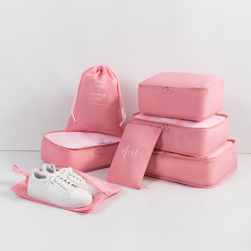 7 Set Packing Cubes for Suitcases, Travel Essentials for Carry on