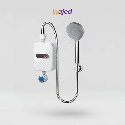 Electric Water Heater with Digital Display for Shower