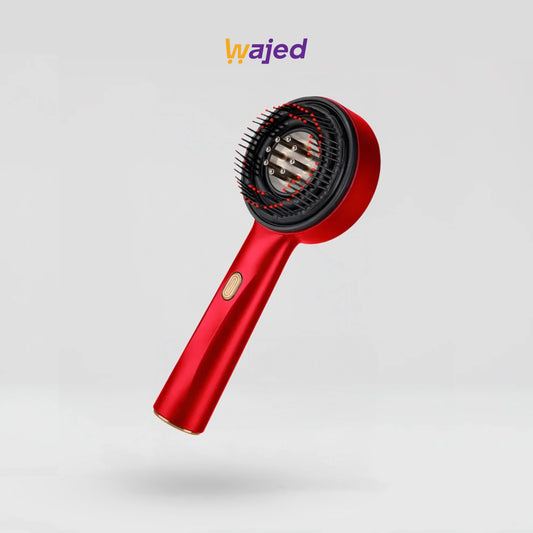 Electric Massage Comb 3 in 1, Vibration Red Light Therapy, Hair Growth Massage Scalp Brush Anti Hair Loss Liquid Oil Applicator
