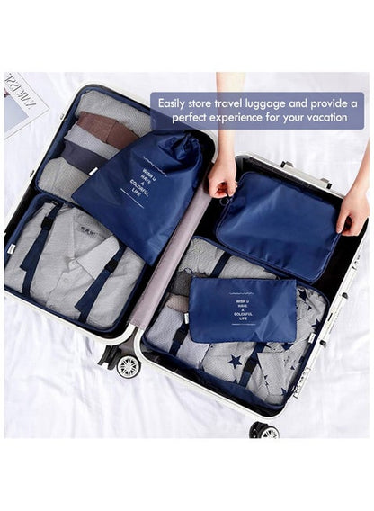7 Set Packing Cubes for Suitcases, Travel Essentials for Carry on