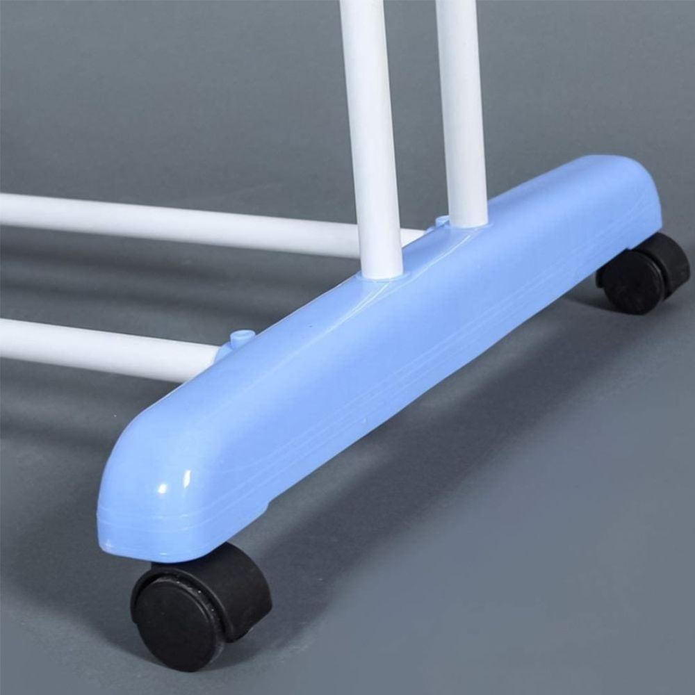Steel Full Size Heavy Duty Double Pole 3 Layer Cloth Drying Stand
